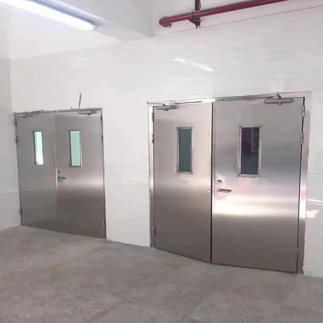 防火門如何選擇(圖1) 不銹鋼防火門-1.jpg