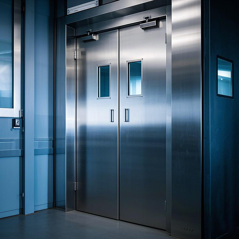 防火門廠家哪家好(圖1) 不銹鋼防火門圖片生成.jpg